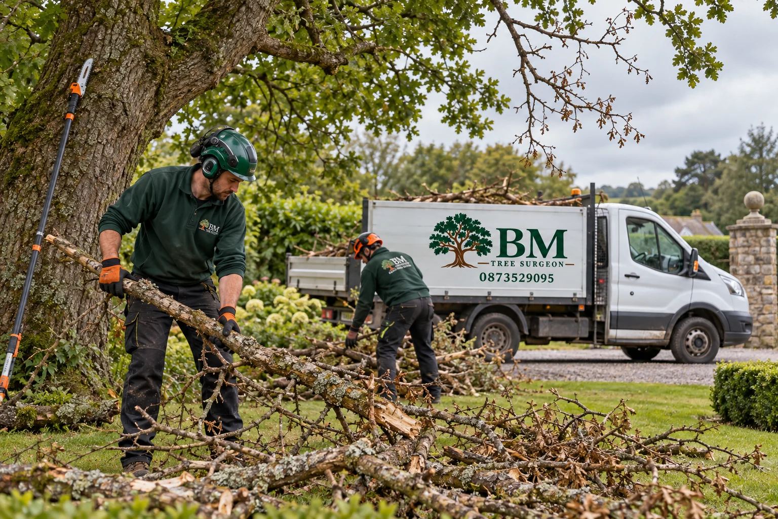 Deadwood removal in Oranmore, Co. Galway